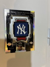 Jason Giambi #/75 2003 Upper Deck Sweet Spot Patches 75 #JG2 Yankee Patch