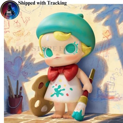 その他 Pop mart baby molly future painte POP MART Baby Molly Future Painter Big Size Figure 190mm PVC