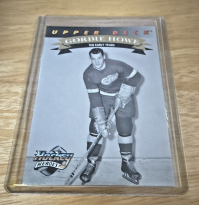 1992-93 Upper Deck - Hockey Heroes Gordie Howe Gordie Howe #19
