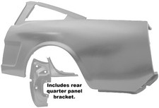 1964-66 Ford Mustang Fastback Quarter Panel Full Wsail Wtp - Lh New