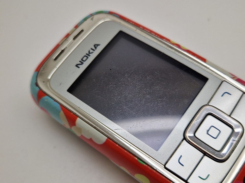 Téléphone Portable Nokia 6111 Rose - Débloqué - Occasion - Absence Du Rabat Supérieur