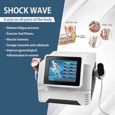 2in1 ESWT Pneumatic + Electromagnetic Shock Wave Therapy Machine ED Pain Relief