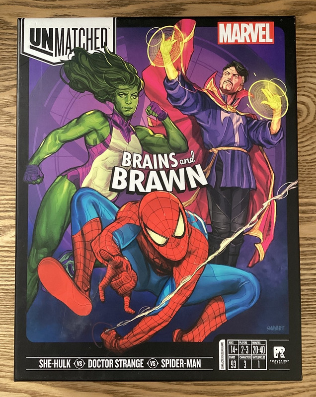 Unmatched Marvel Brains and Brawn She Hulk Vs Doctor Strange Vs Spider Man - NEW