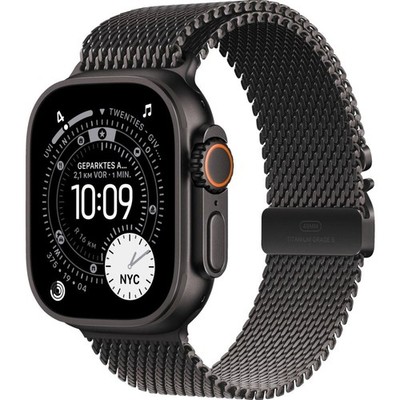Apple Watch Ultra 3 GPS + Cellular 49 Smartwatch Schwarz (180-210 mm) Titan