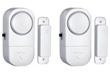 Door Window Alarm, 90DB Door Alarms for Safety, Door Window Burglar Alarm-Win...