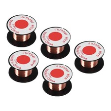 5 Pcs 0.1Mm Diametre Cuivre Soudure une Souder Emaille Bobine Fil S9Y92246
