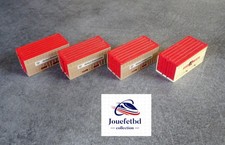 Matchbox 1/72 lot de 4 conteneurs maritime PS I