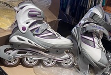  Roller Blades Inline skates women size 9 White OZONE 500