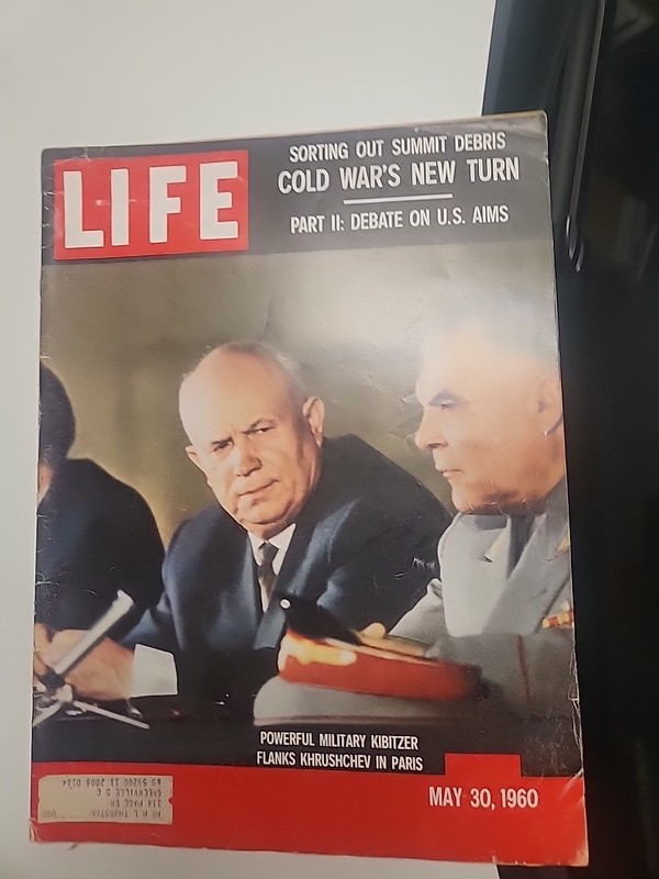 Life Magazine May 30 1960 Birthday Present Khrushchev