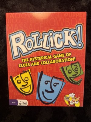 ROLLICK! Board Game Team Collaboration w/Fast & Furious Competition NEW SEALED