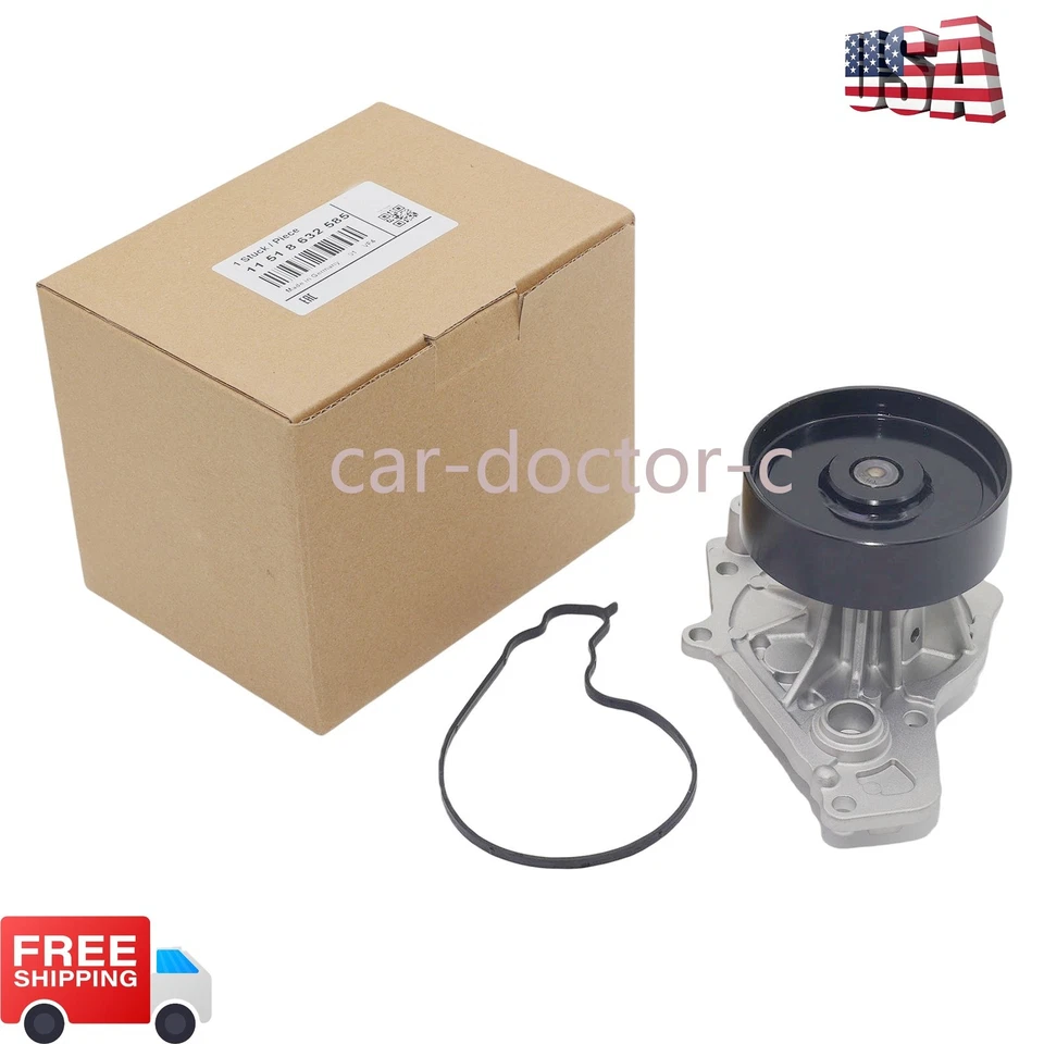 OEM 11518632585 Water Pump assembly NEW for BMW 340i 440i 540i 740i X3 B58 US - Image 4 of 4