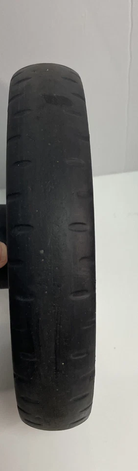 Rueda trasera única Britax B-Agile plateada pieza de repuesto usada Foto 4 de 4