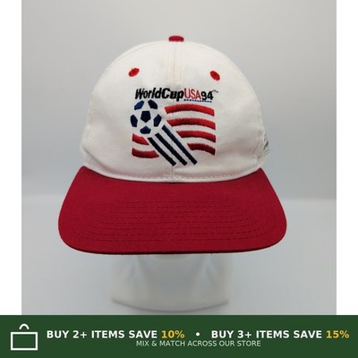 Vintage World Cup USA 1994 Snapback Baseball Cap weiß One Size Twin Enterprises