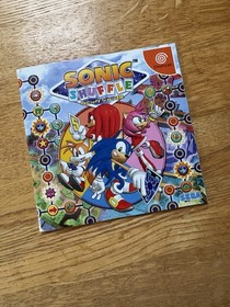 Sonic Shuffle JPN Sega Dreamcast DC W/ Spine & Reg Card
