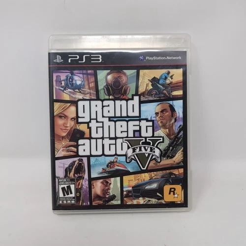 New ListingGrand Theft Auto V 5 (PS3 PlayStation 3, 2013) GTA Game