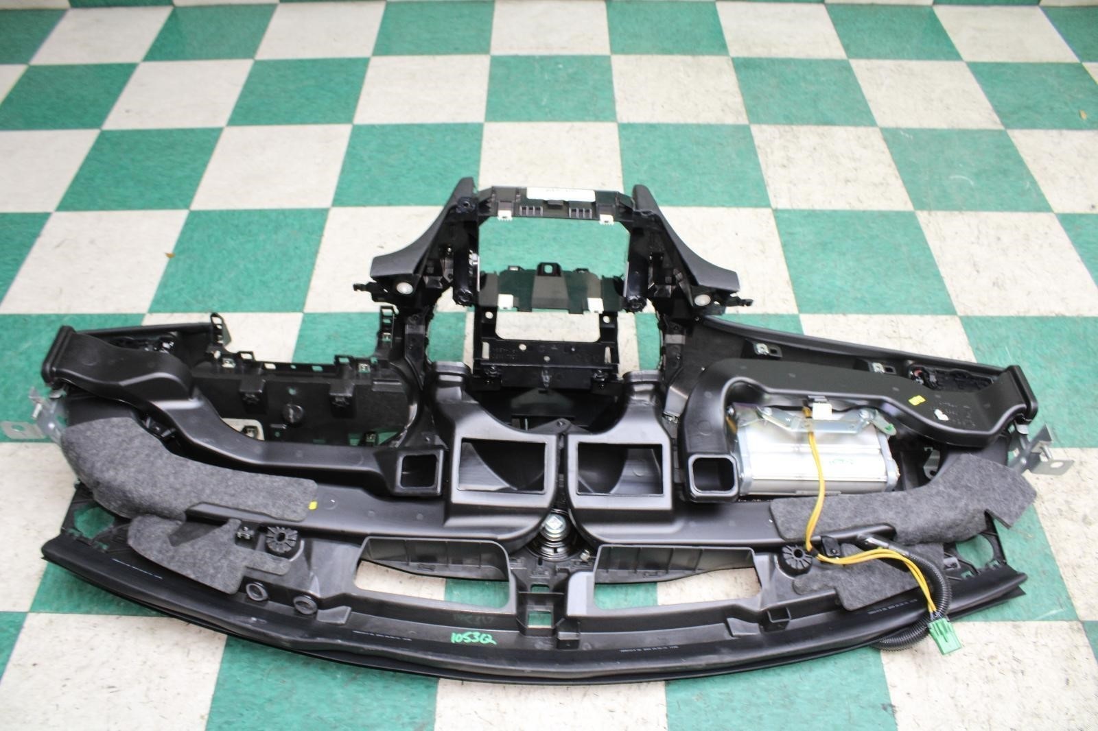 14-17 Ghibli Black Dash Dashboard Trim Panel Assembly W/ RH Crash Cover OE WTY