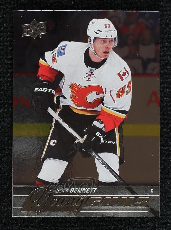 2015-16 Upper Deck Young Guns Silver Foil Board Sam Bennett #231 Rookie RC