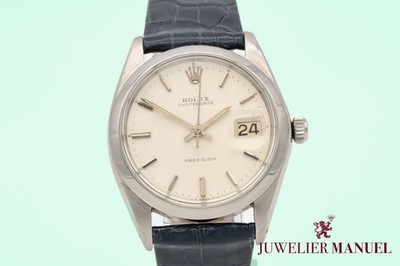 Rolex Oysterdate Precision Oyster Date 6694 Stainless Steel Manual Winding 34mm