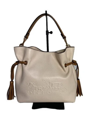 COACH Andy Crossbody Handbag Leather WHT Solid Color CA164 - Picture 1 of 6