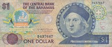 Bahamas 1 Dollar 1992 Commemorative