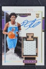 2017-18 Panini Impeccable De'Aaron Fox Elegance RC Patch Auto Holo Silver 25/25