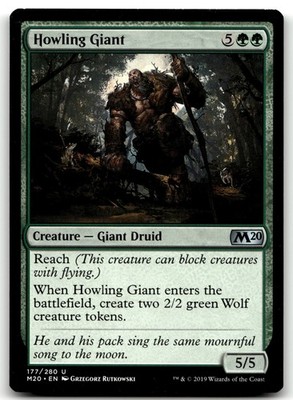 Howling Giant 177 Magic The Gathering- Core Set 2020