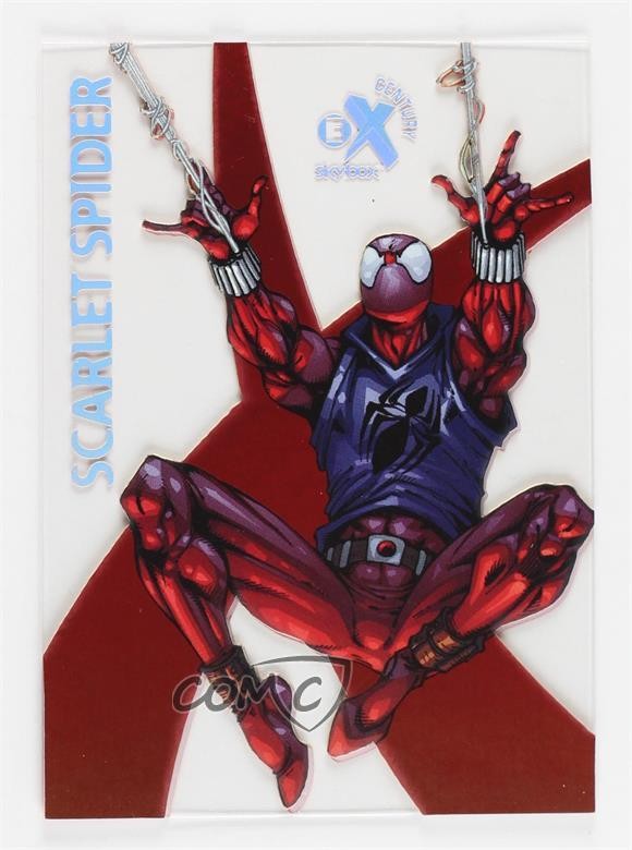 2017 Fleer Ultra Marvel Spider-Man EX Century Scarlet Spider #EX7 0kg8