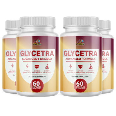 Glycetra-Blood Support- 4 Bottles- 240 Capsules