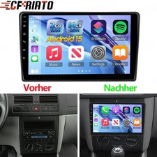 Für VW Polo 9N Golf 4 Passat B5 T5 Android 15 Carplay Autoradio GPS Navi RCD 200