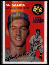 2018 Topps Archives Al Kaline #201 Topps Rookie History Detroit Tigers