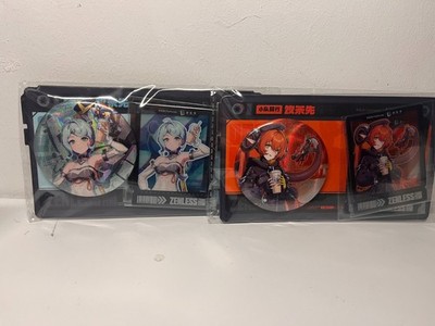 Zenless Zone Zero x ChaPanda Button-Set   Seep & Orphie Magus mit PET-Karten