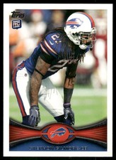 2012 Topps #154 Stephon Gilmore Rookie RC Buffalo Bills football card. rookie card picture