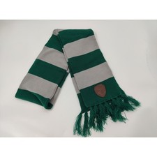 Wizarding World Harry Potter Slytherin Scarf Green Silver Striped Knit 01363019
