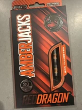 NEW Red Dragon Amberjacks 90% Tungsten Soft Tip Dart Set 20g