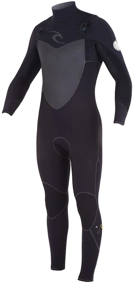 RIP CURL Herren 3/2 FLASH BOMB PLUS C/Z Neoprenanzug - SCHWARZ - Small - Neu mit Etikett LETZTER ÜBRIG - Bild 2 von 4