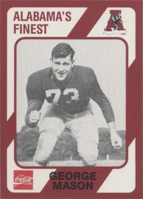 1989 Collegiate Collection Alabama Crimson Tide George Mason #27 - 1 of 2