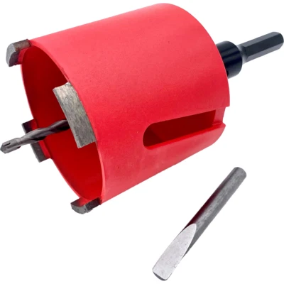 Diamant Bohrkrone 82 mm Dosensenker Dosenbohrer 6-Kant M16 Set von Dr. Diamond®