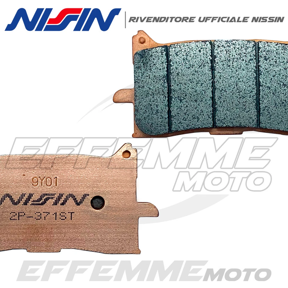 Pastiglie HONDA Africa Twin 1100/ Adventure 2020 2021 2022 Kit Ant.+ Post NISSIN - Immagine 2 di 3