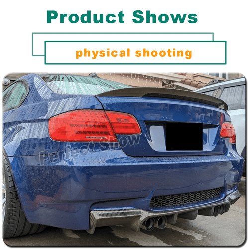 Alerón de carbono maletero alerón trasero ala para BMW Serie 3 E90 318i 320i 325i 05UP - Imagen 4 de 12
