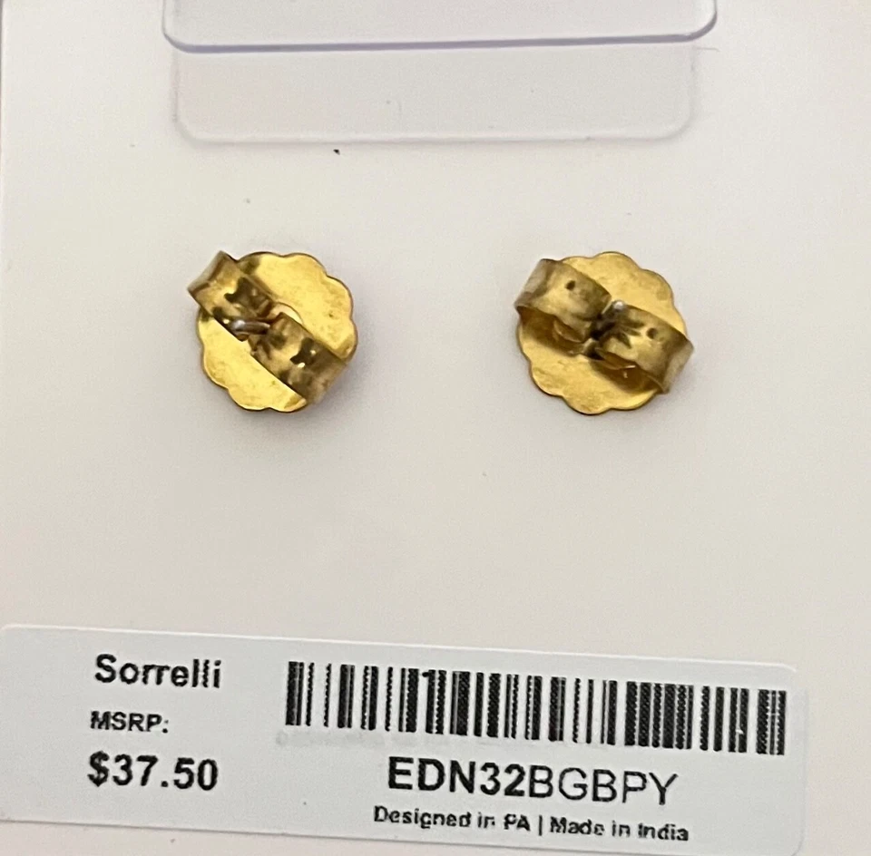 "Pendientes cotidianos de cristal colección amapola azul cristal gota de 0,25"" de Sorrelli" Foto 4 de 4