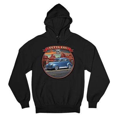 #ad Outta Gas on Route 66 Sweatshirt The Mother Road Retro Vintage Hoodie $39.95