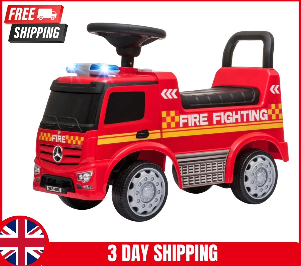 Fire engine for 2 year outlet old