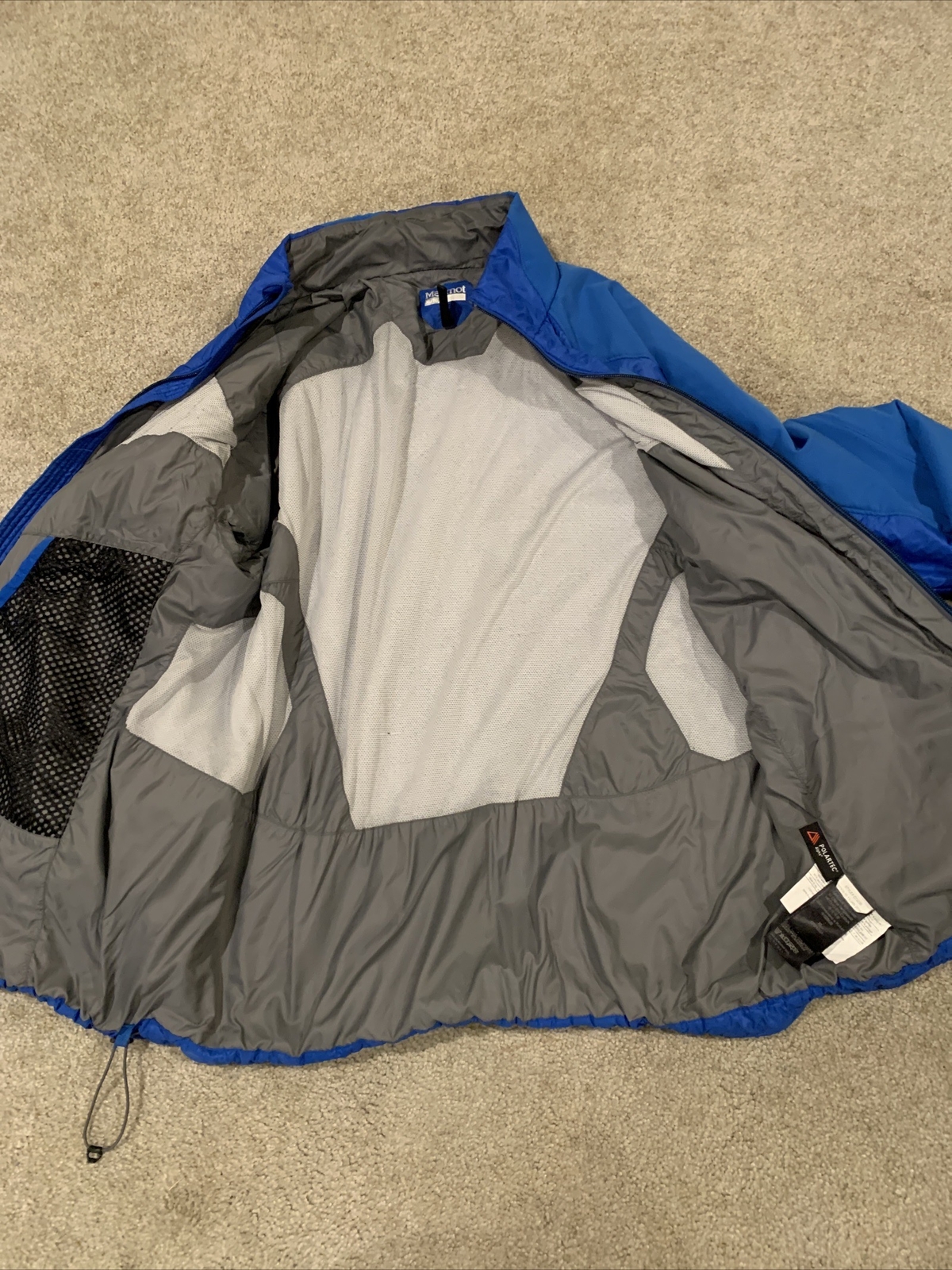 Marmot Primaloft Alpha Softshell Jacket Blue Men'… - image 12