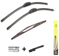 1X Scheibenwischer SET Vorne + Hinten FüR Nissan Qashqai | J11 | Ab 2014