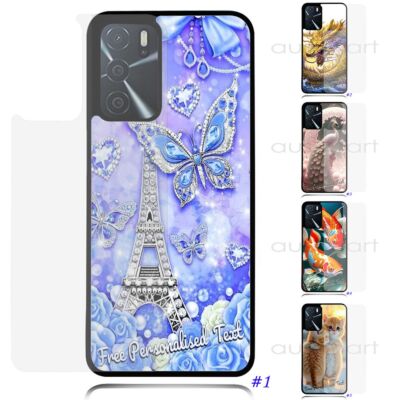 Personalised Text Glass Phone Case For OPPO Find X5/X3/X2/X Lite Neo Pro Series