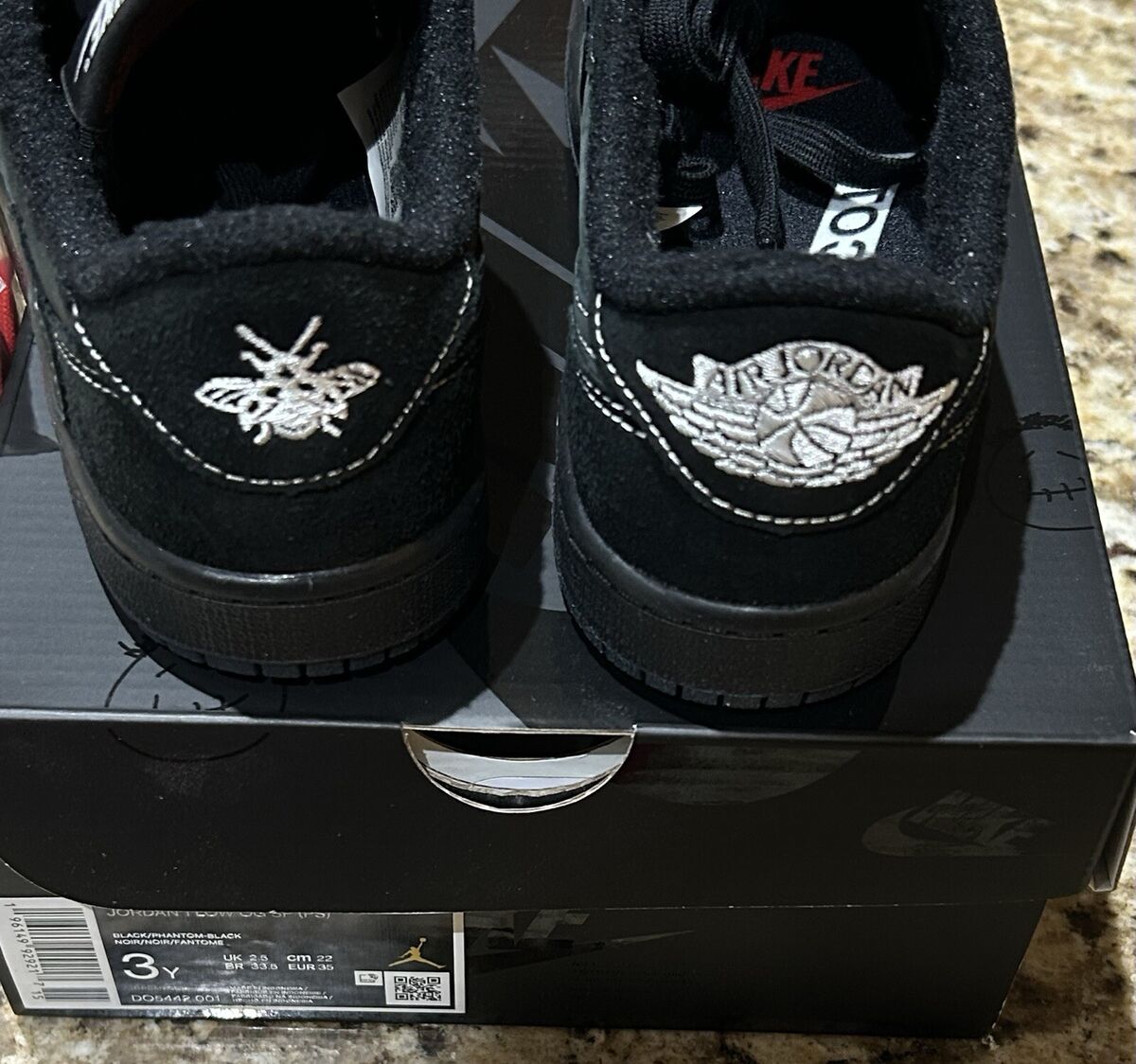 Travis Scott X Air Jordan 1 Low OG SP 'Black Phantom