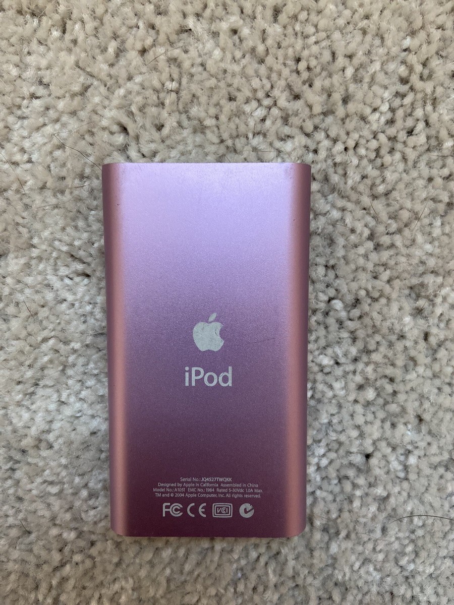 Apple iPod Mini 1st Generation Pink 4gb M9435LL/A | eBay