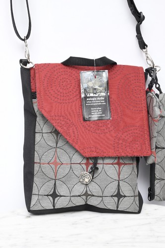 eulogia studio Raven's Ravine Tablet Bag + Coin Pouch + Pens Holding Bag NEW - Picture 2 of 6