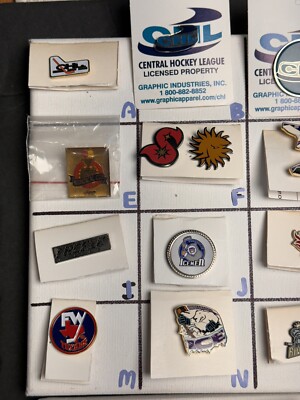 Minor League Hockey Lapel Pins – ECHL & SHL Teams, Collectible, Defunct Teams Included 2 thumbnail image