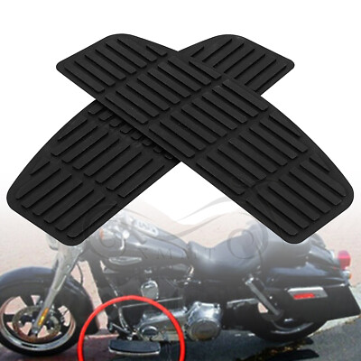 Harley Rider Pad Softail Footboard Pads WATERWICH Front Floorboard Inserts For Harley ...